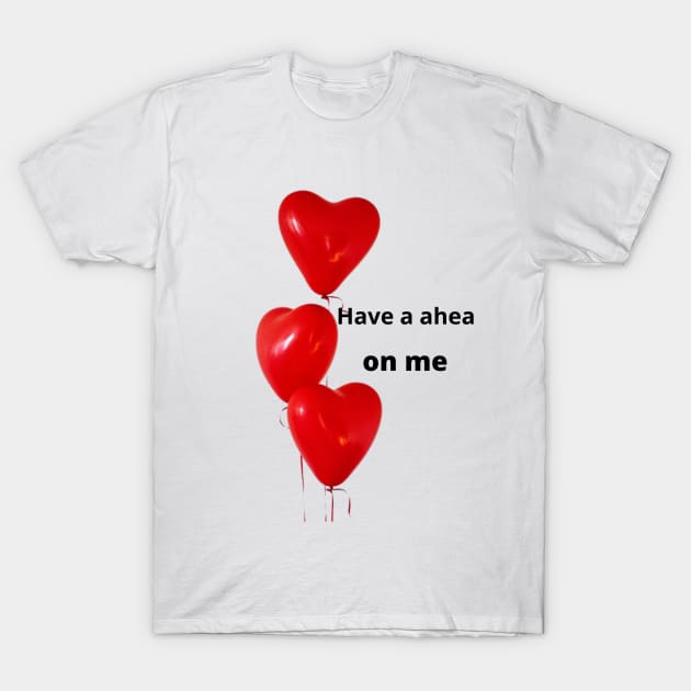 Love and Heart T-Shirt by Gnanadev